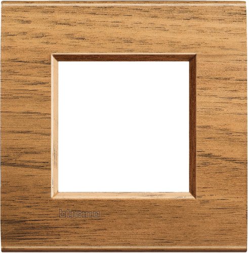 Рамка прямоугольная Legrand BTicino LivingLight 2 мод Европейский орех  картинка